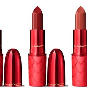 MAC Cosmetics Lusterglass Lipstick - Bold Red
